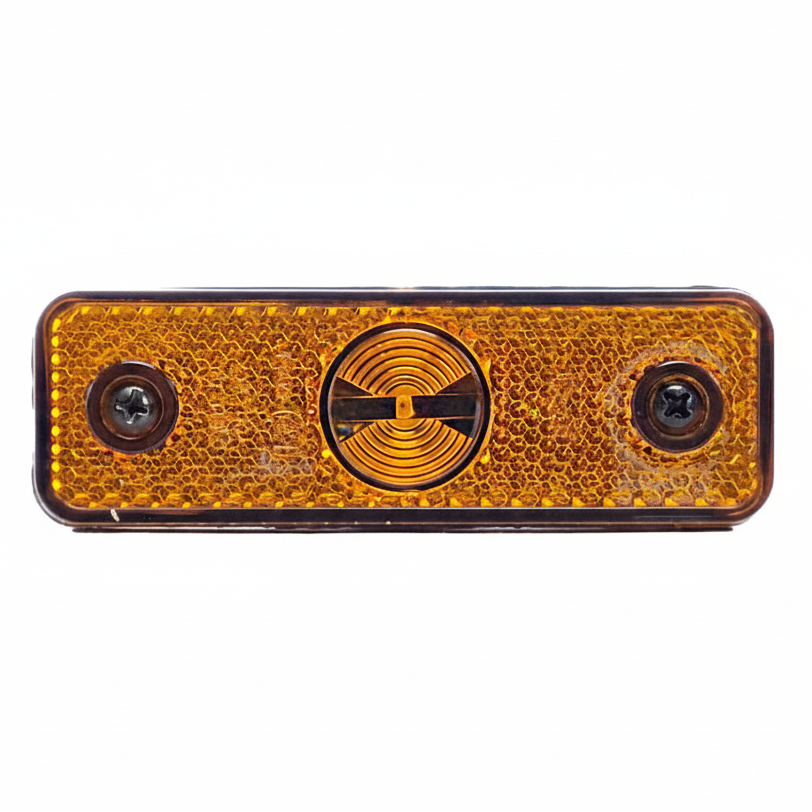 Vestavné LED obrysové světlo žluté Flatpoint Aspöck