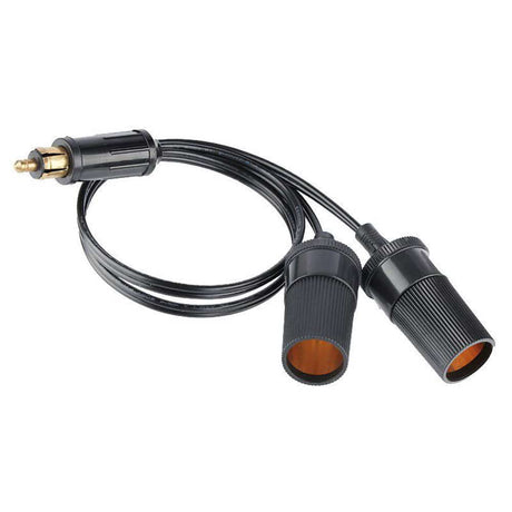 Steck Plug – Dual Car Cigarette Lighter Socket Adapter 12/24V 20A