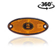 Luce di posizione LED ovale FlatpointII Aspöck