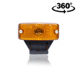 Horizontal Side Marker Lamp with Rubber Base